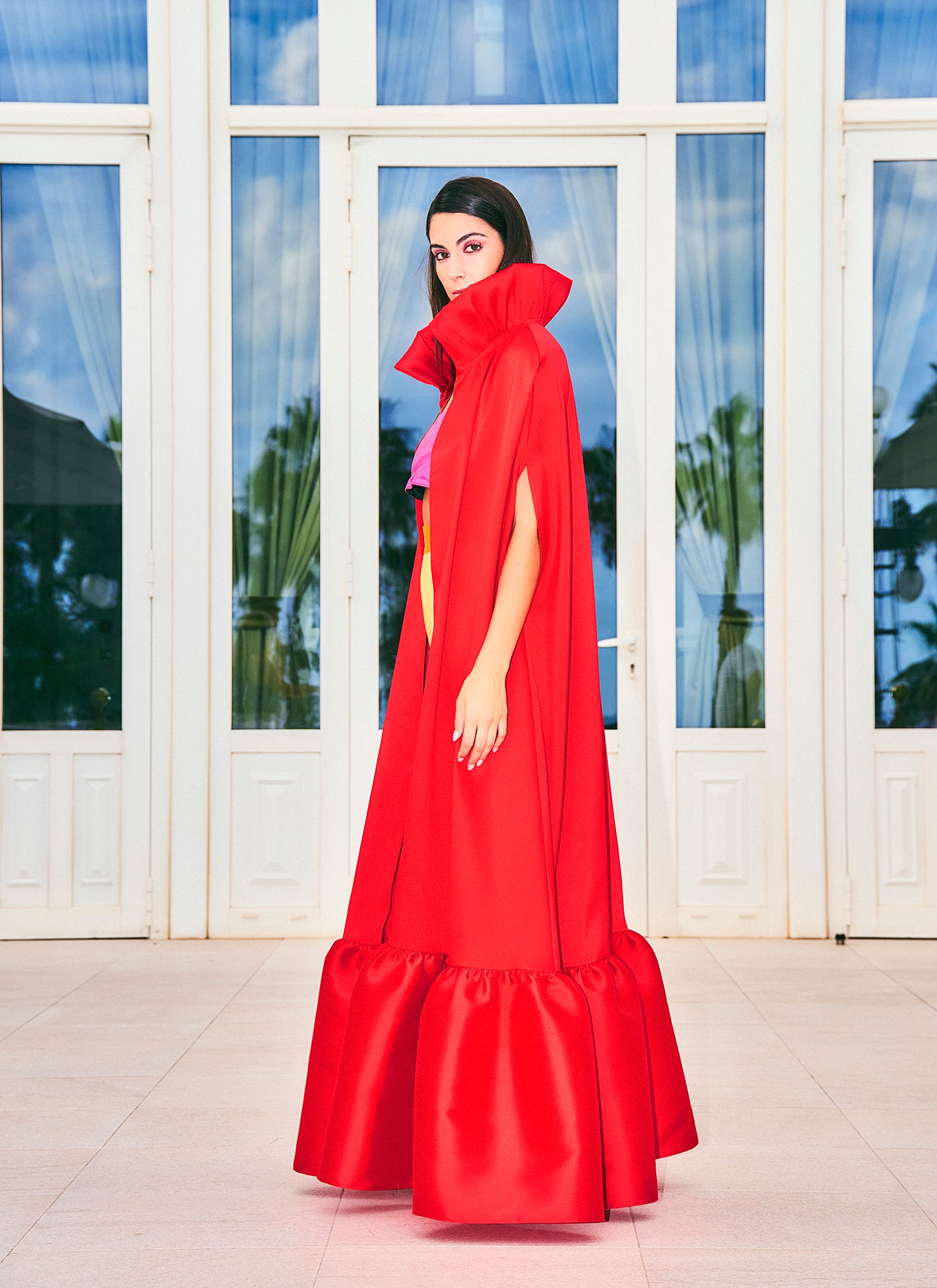 VESTIDO CAPA TRINIDAD