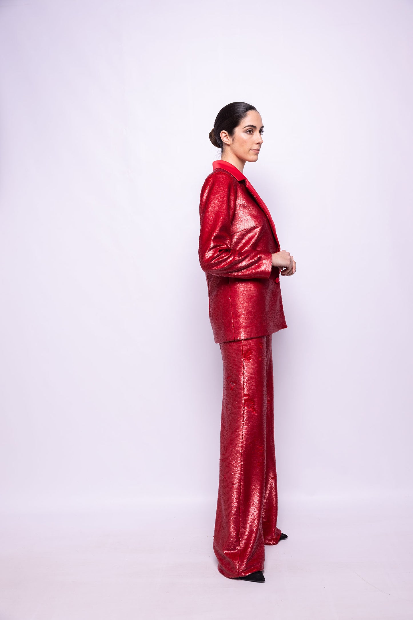 TRAJE EN LENTEJUELA MATE
