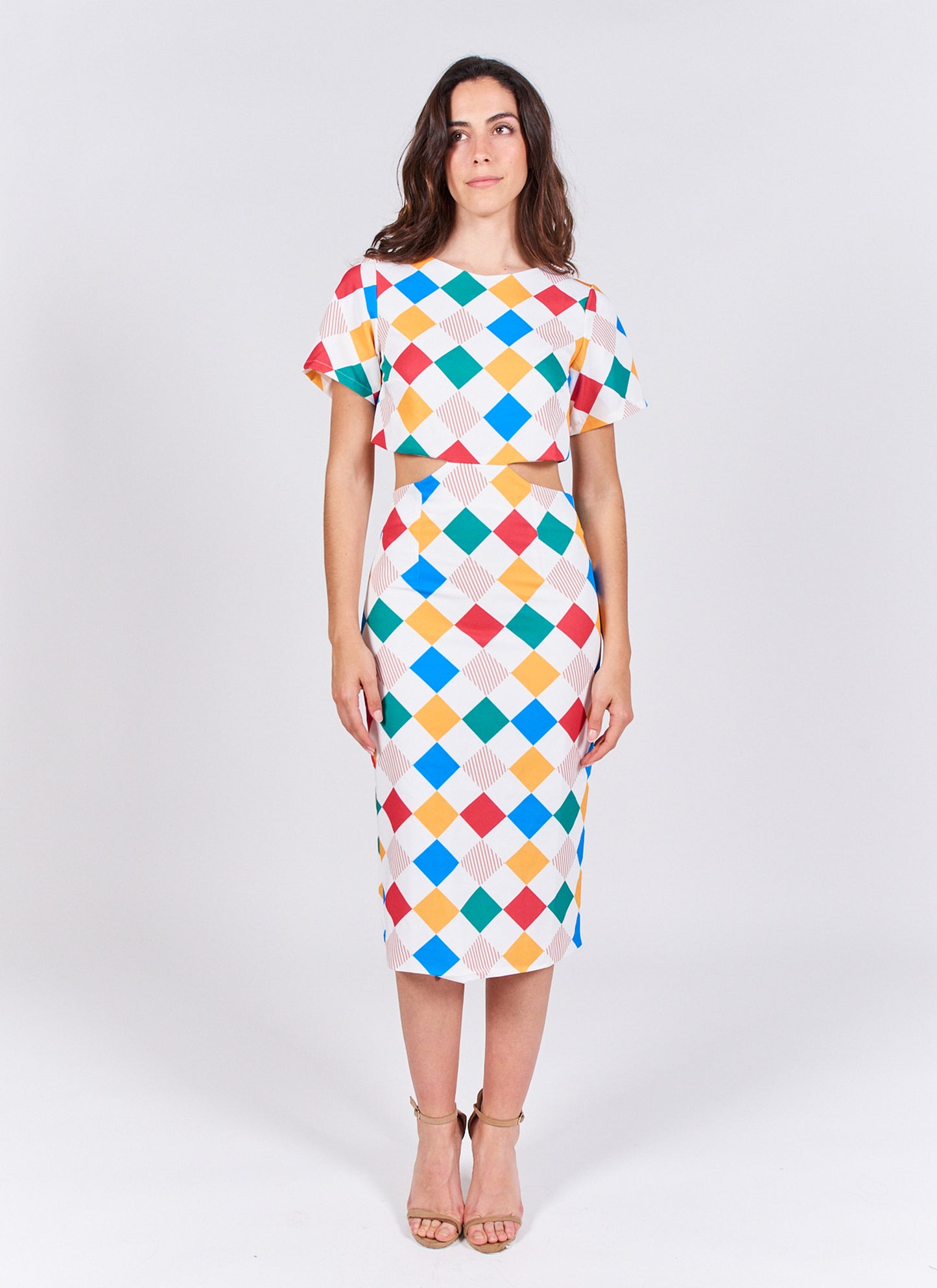 CUT OUT POMPIDOU DRESS