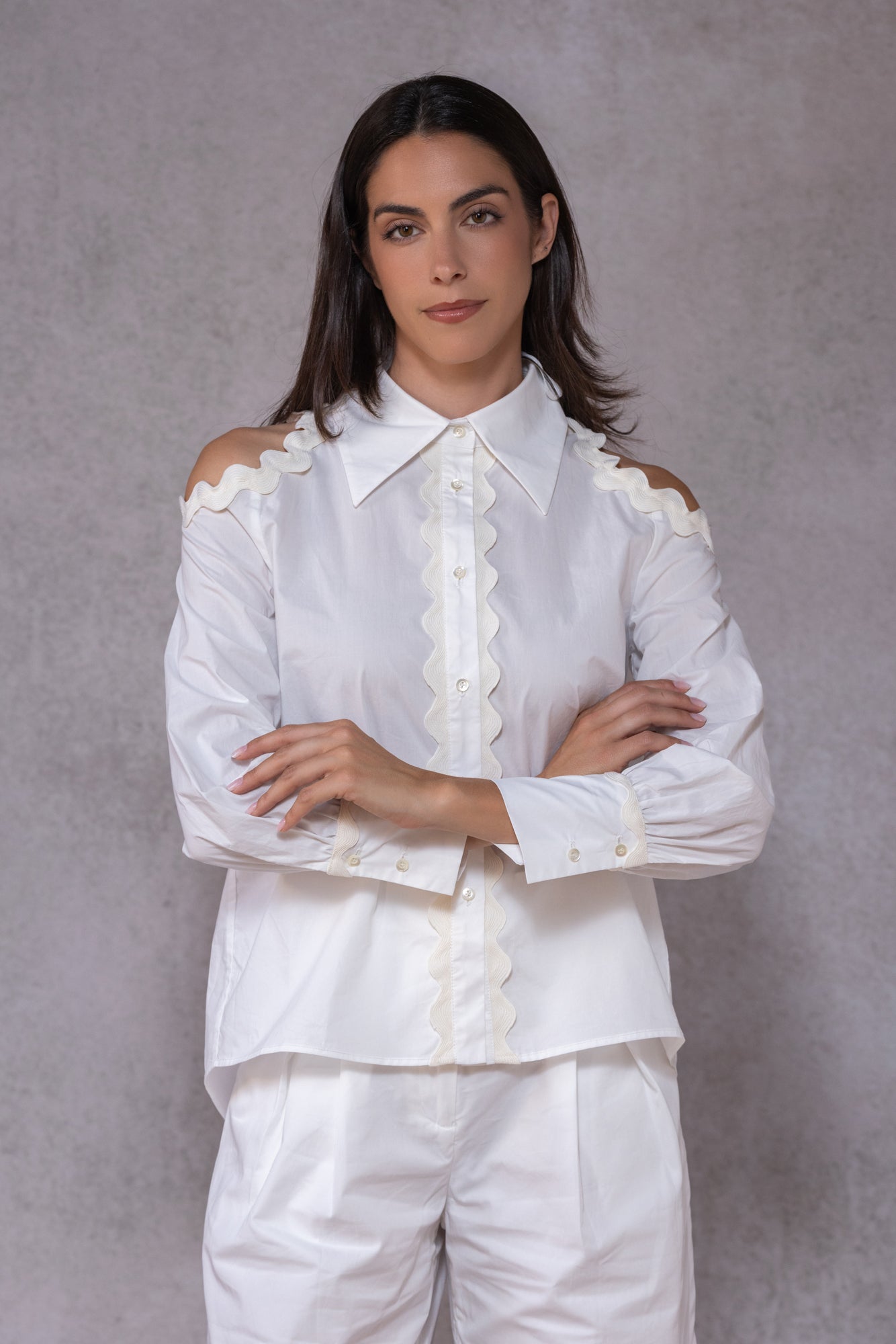 CAMISA JARANA MARFIL