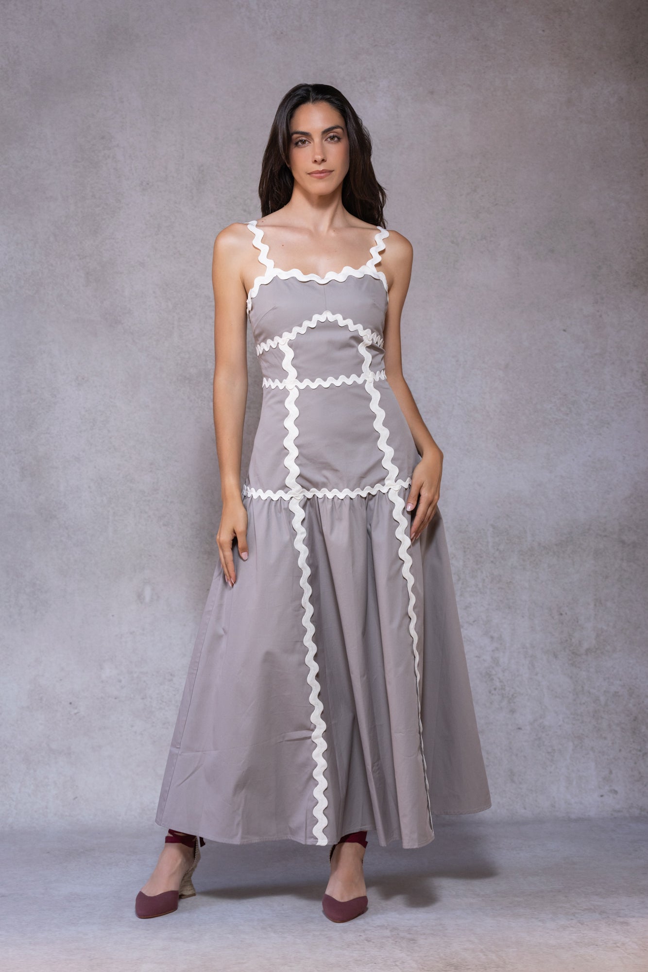 VESTIDO JARANA  GRIS