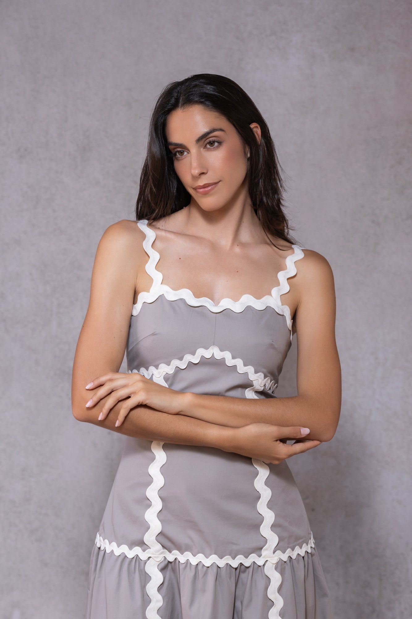 VESTIDO JARANA  GRIS