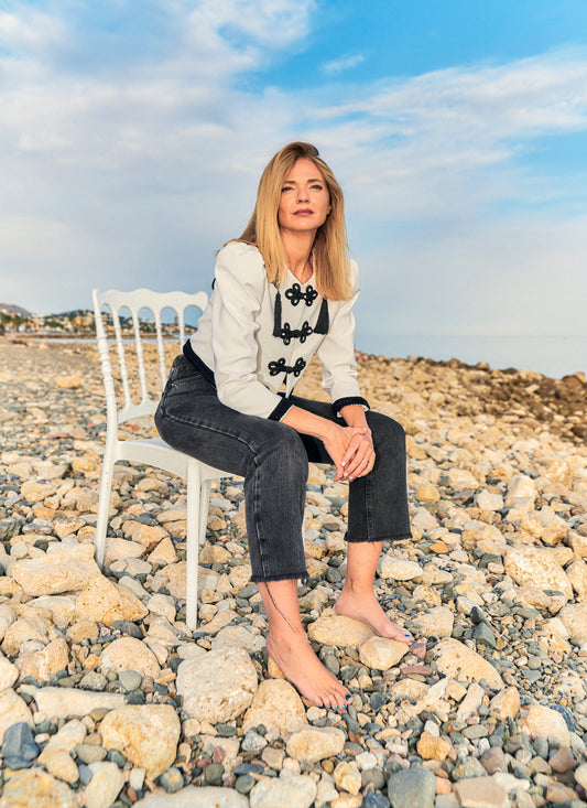 CHAQUETA GOYESCA BLANCA