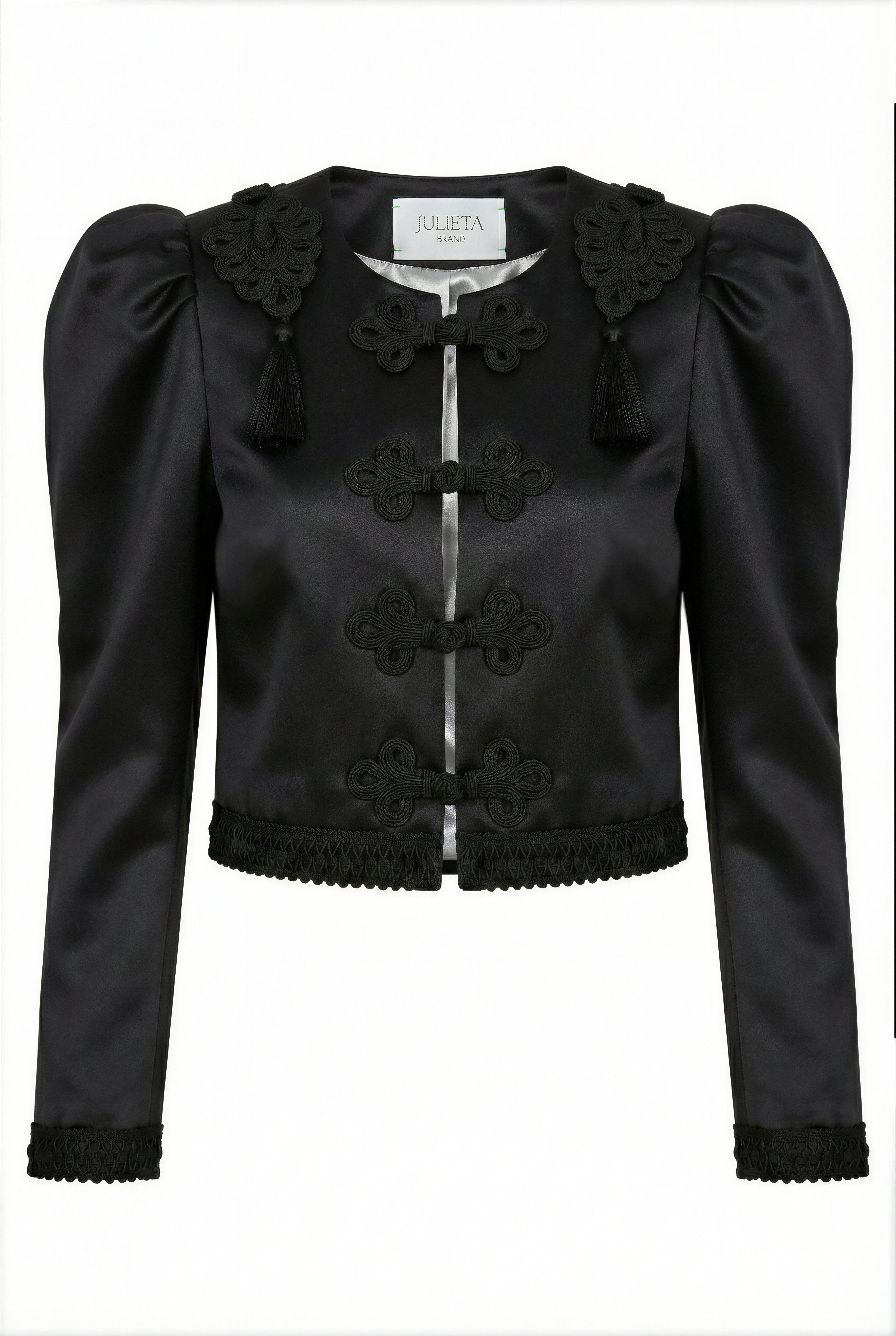 CHAQUETA GOYESCA EN RASO